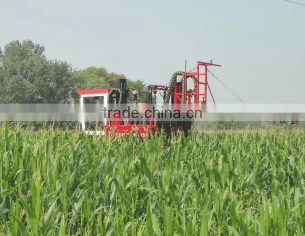 Self Propelled High Clearance Hydraulic Operating 4WD Boom Sprayer With Cabin and Itlay Pump photo-6
