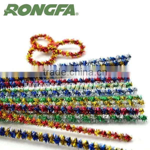 Colorful Metallic Chenille Stem Christmas Decorative Tinsel photo-3