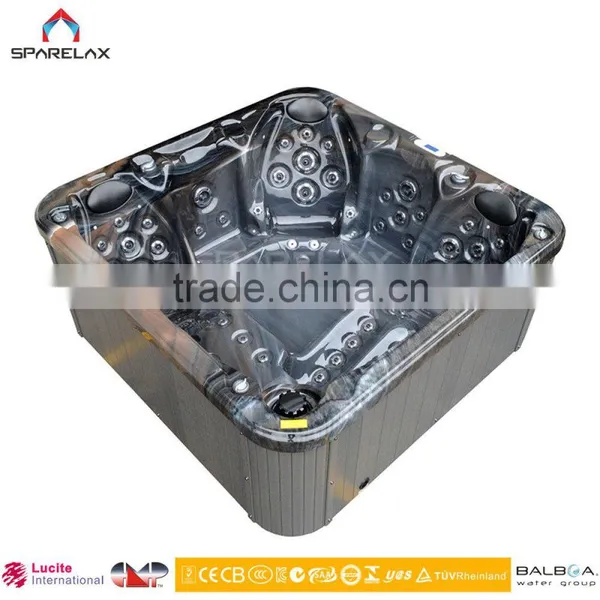 Wholesale China Factory Simple Small Acrylic Bath Tub With PU Pillow photo-5