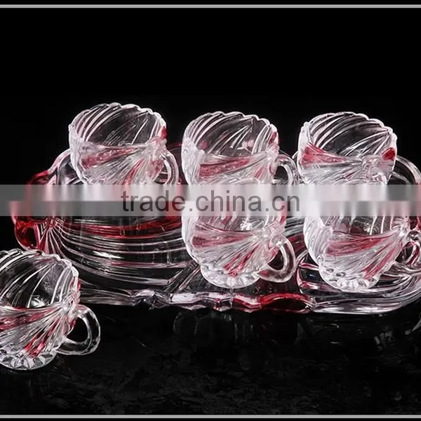 Crystal Glass Drinking Service,coffee Cup Set photo-6