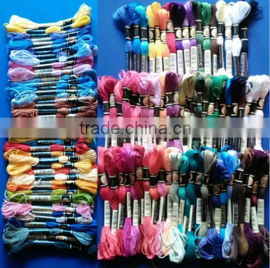 150831001 Best Price Top Quality Cross Stitch Thread / DIY Embroidery Thread Floss photo-4