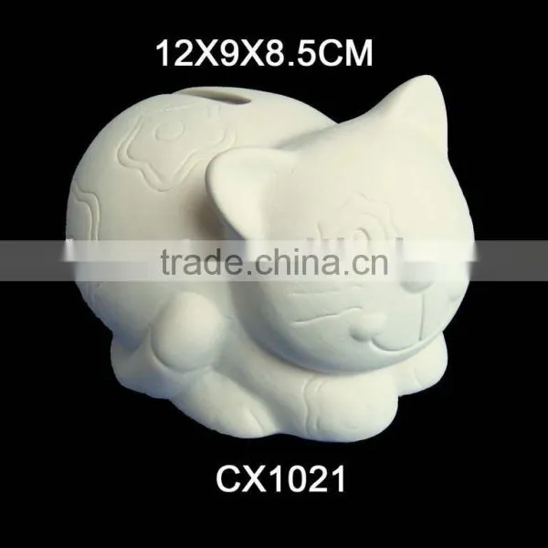 Ceramic Diy Coin Bank Coin Bank Ceramic Coin Bank