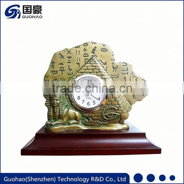 Professional Hot Sale Factory Price Antique Wooden Pendulum Table Clock photo-2