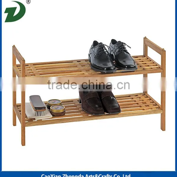 China Direct Supplier Wooden Shoe Rack photo-2