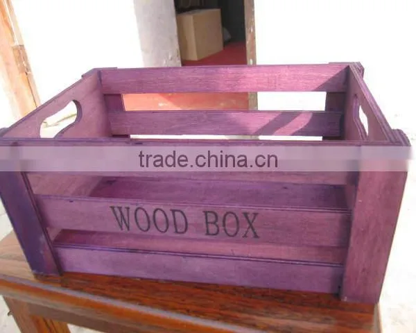 Cheap Wooden Fruit Crates for Sale Wine Crates for Sale photo-4