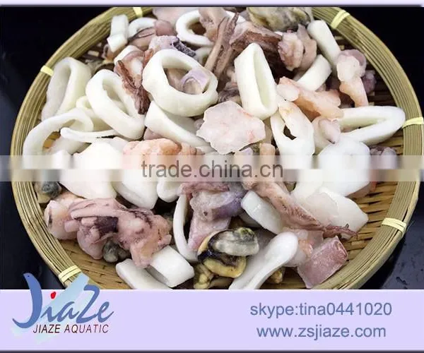 IQF Frozen Seafood Mix (mussel Meat,squid Ring, Octopus Cut,surimi) photo-2