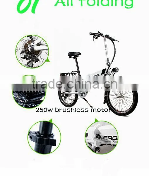 CE China Supplier Chinese Folding Electric Bikes Model 20'' Low Price Electric Bike Bicycle Israel Market photo-3