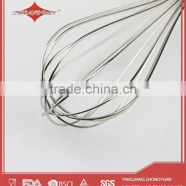 Stainless Steel Kitchen Egg Whisk With ps Handle photo-3