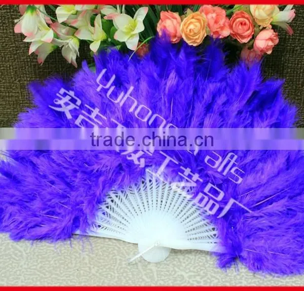Colorful Party Feather Fan for Promotion photo-4