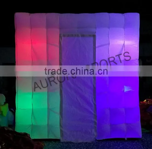 Cheap Commercial LED Inflatable Photo Booth Inflatable Photo Booth Enclosure photo-3