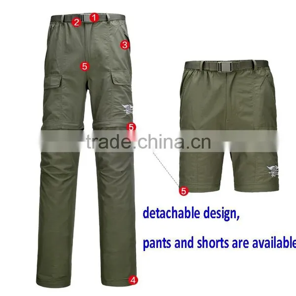 Slim Soft Comfortable Outdoor Quick Dry 100% Nylon Mens Long Sleeves Casual Pants Shirts photo-4