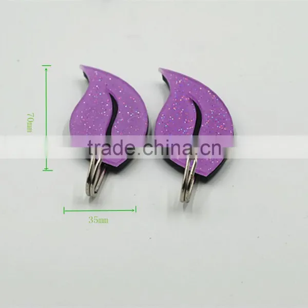 Best Saling Fashionable Decorative Crochet Plastic Leaf/ Butterfly Pattern Wall Hook photo-6