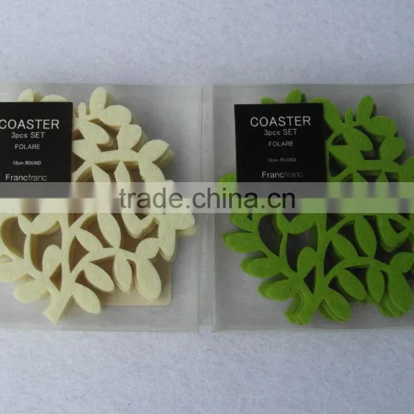 Promotion Gifts Felt Non Woven Coaster photo-2