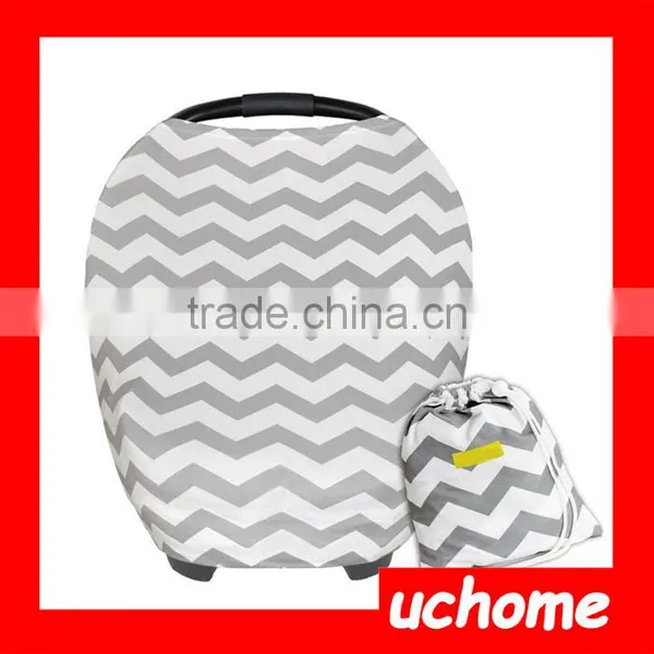 UCHOME Stretchy Nursing Cover Infant Car Seat Canopy Baby Car Seat Cover photo-6
