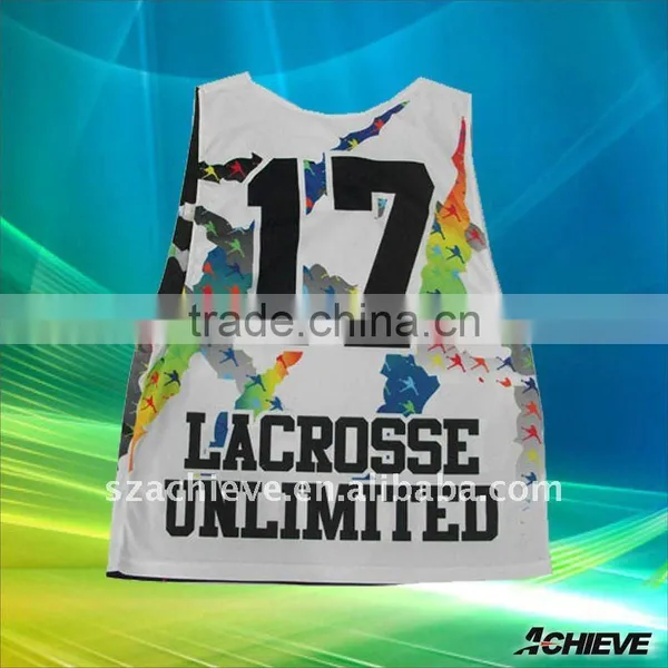 Cheap Custom Lacrosse Pinnies, Lacrosse Mesh Wholesalers photo-6