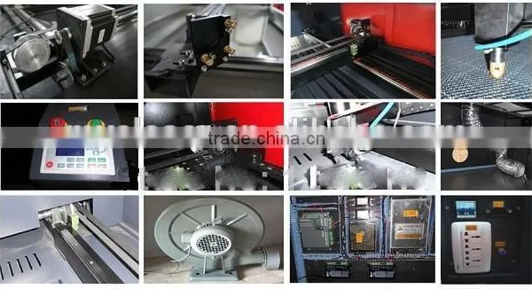 Plywood Laser Cutting Machine for Box Making CNC Die Cutting Rule MC 1290 photo-3