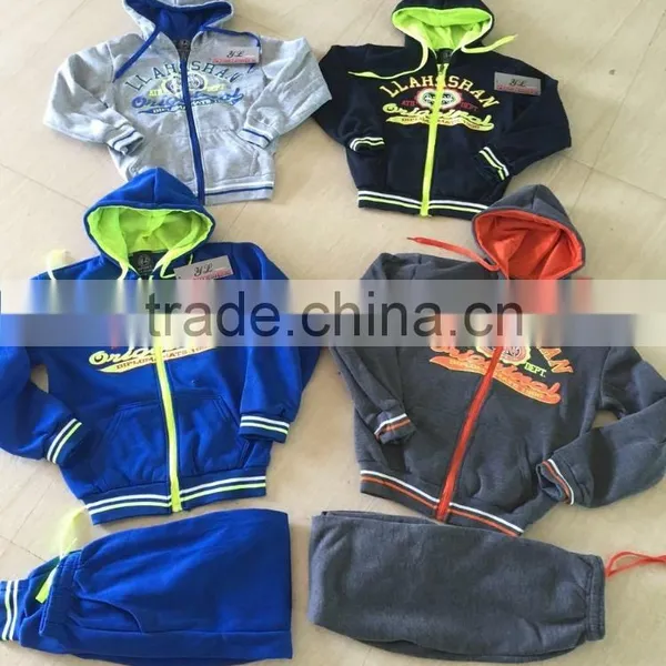 Boys' Sports Wear Kid's Sportswear Stock Clothes Children's Trascksuit photo-2