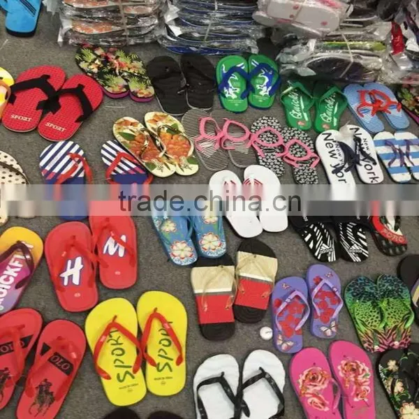 Slipper Factory Wholesale Cheap Wedge PE Slippers EVA Unisex Sandals photo-2