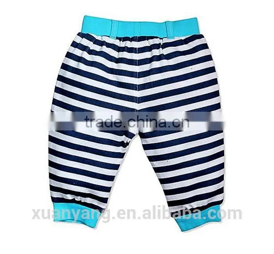 New Arrival 100% Cotton Stripe And Plain Color Balloon Butique Shorts And Pants photo-5