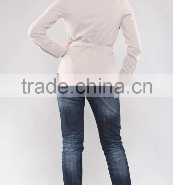 2015 Autumn Season New Model Blouse for Uniform Sexy Office Lady Blouse photo-3