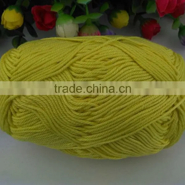 Machine Washable Cotton Blended Yarn photo-6