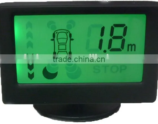 LCD Display Three Colours Background Auto Parking Sensor System photo-2