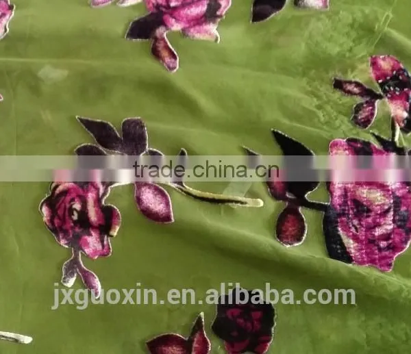 Silk Rayon Burn Out Velvet