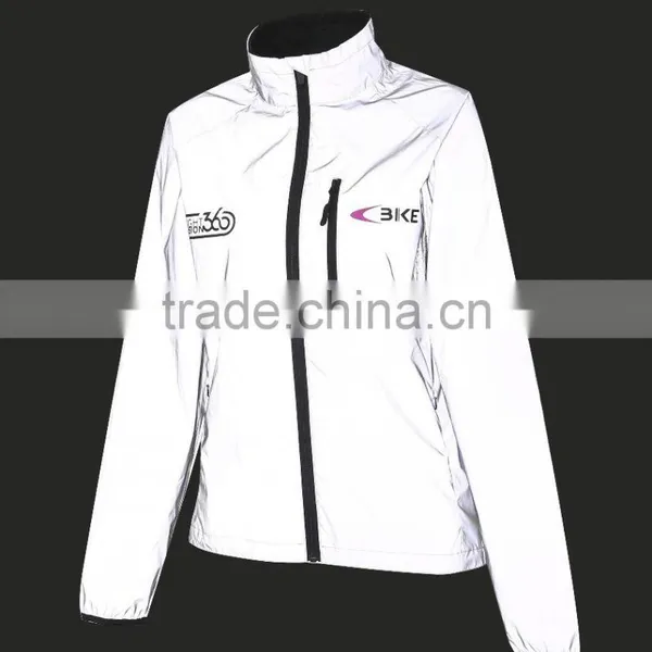 Women's Reflective Windproof NIGHT VISION 360 Cycling Jacket photo-3