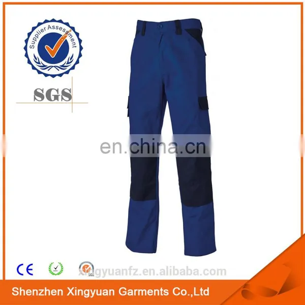 Polyester/cotton Industrial Work Pants With Durable Knee Pads photo-4