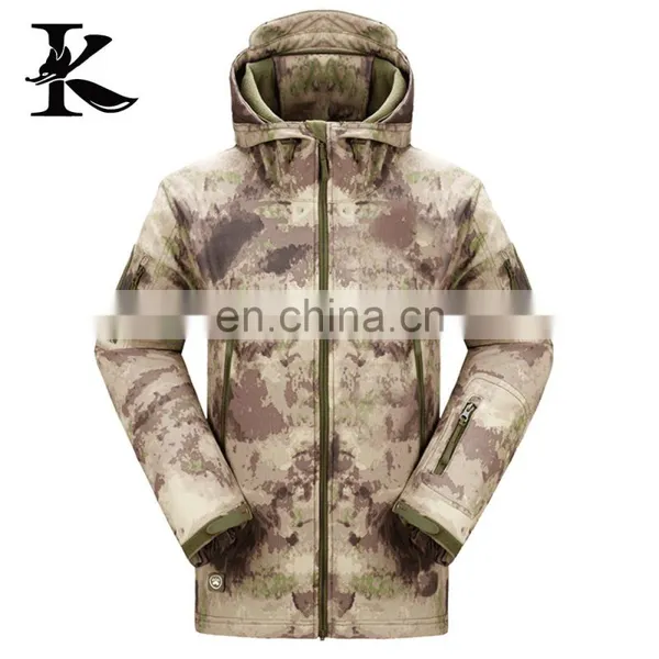 Forest Camo Jacket, Waterproof Softshell Hunting Jacket, Breathable Fish Jacket photo-5
