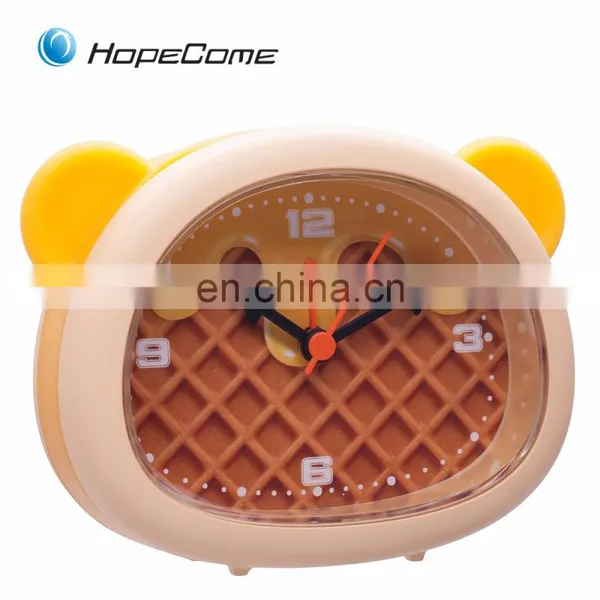 Imported From China Best Sell Custom Silicone Desktop Clock photo-3