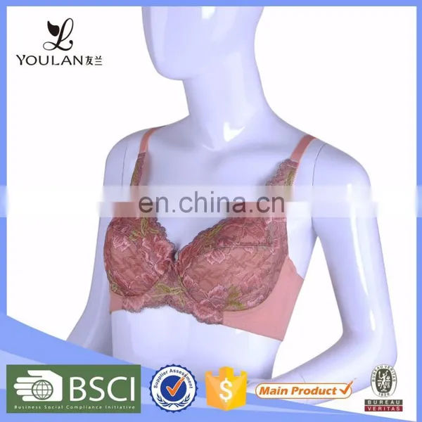 Hot Selling Pretty Pattern Female Spandex Hot Sell Sexy Madam Bra Underwear