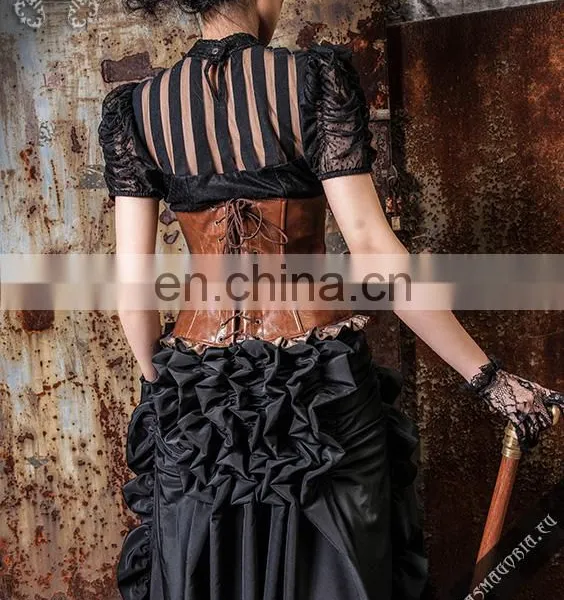Gothic Puffed Long Over-skirt photo-6