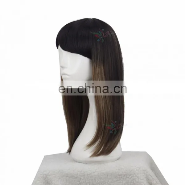 Styler Brand Online Cheap Synthetic Cosplay Rapunzel Wigs Free Shipping Medium Black Cosplay Wig Usa photo-2
