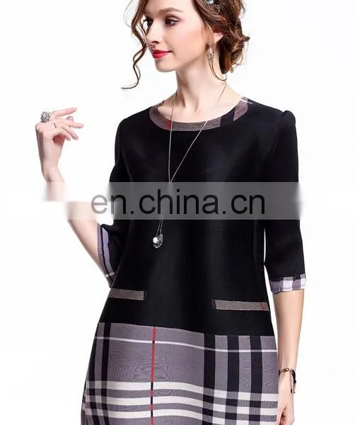 Clothing Wholesale Designer Plus Size Women Tops and Blouses 2017 Spring Summer photo-6