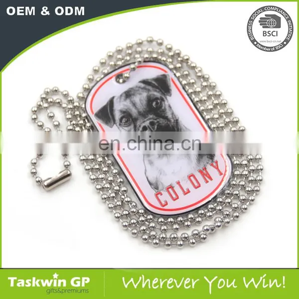 Low Price Custom Metal Male Couple Aluminum Antique 3D Dog Tag photo-5