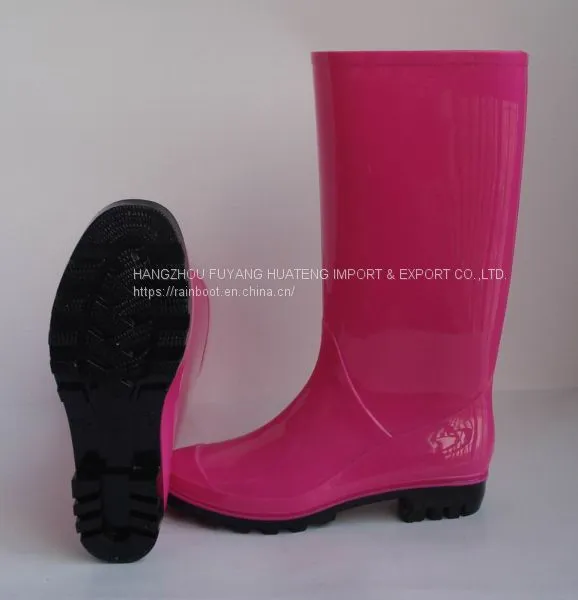 Various Colour Women Rain Boots,New Fashion Women Rain Boots,Popular Style Lady PVC Boots, Boots photo-3