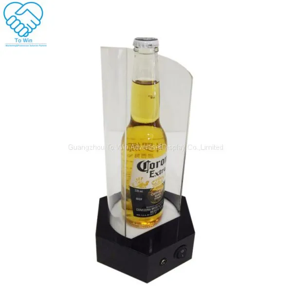 Retail Advertising Recyclable Cardboard Corrugated Paper Wine Display Rack photo-2