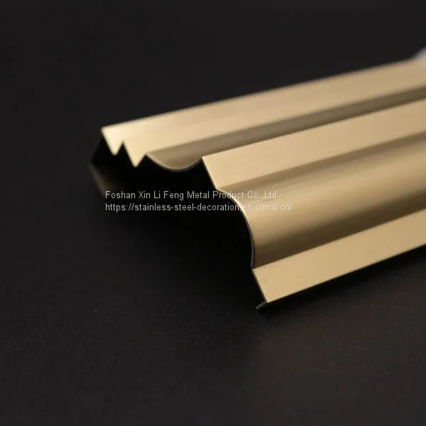 Stainless Steel Tile Edge Trim on Wall Decoration photo-4