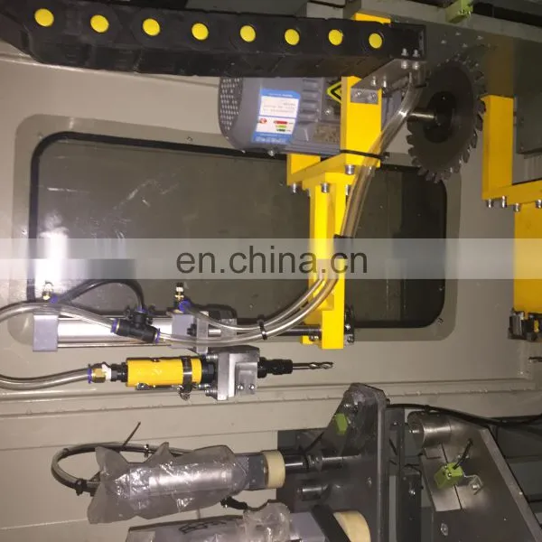 5 Axis CNC Corner Cleaning Machine for PVC Profile photo-5