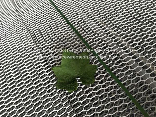 Hexagonal Aluminum Expanded Metal Mesh