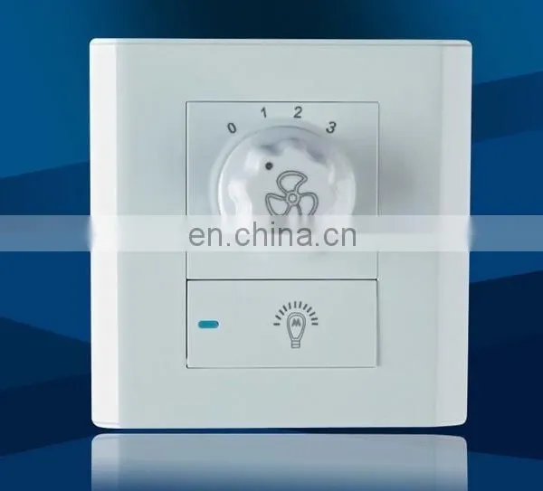 AC220V Fans Chandelier Wall Switch Fan Speed Controller Ceiling Fan Light Switch photo-3