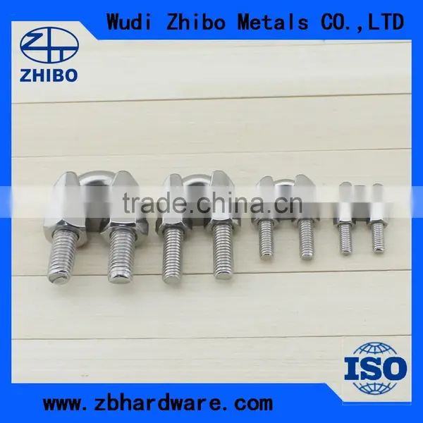AISI316 AISI304 Stainless Steel DIN741 US/JIS Type Adjustable Wire Rope Clips M2-M32 photo-6
