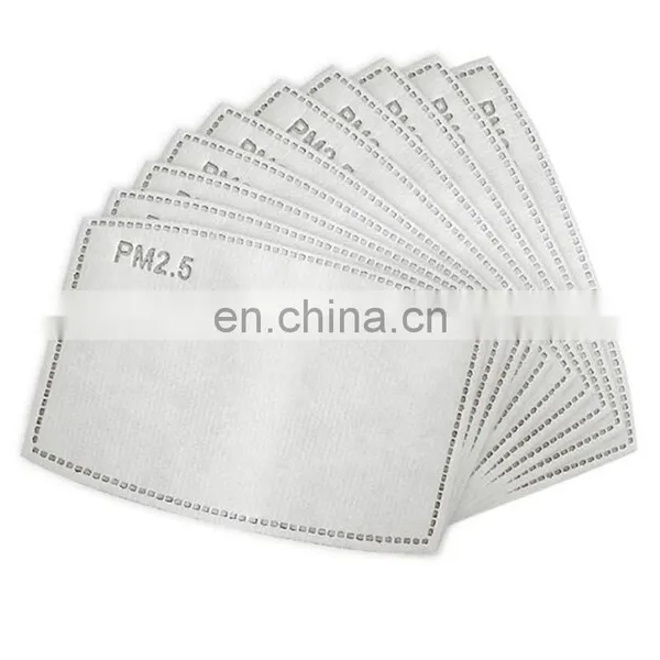 Child High Quality Replaceable 5 Layer Pm2.5 Anti Virus Bacteria Filter Anti Dust Activated Carbon Filters For Face Mask photo-5