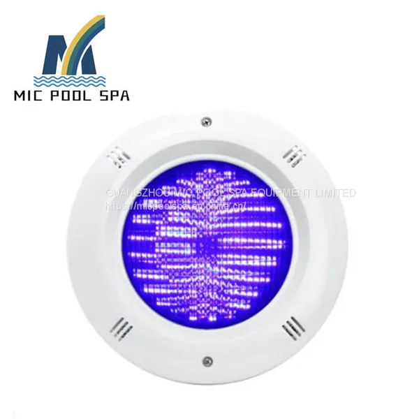 China Factory Plastic Swimming LED High-power Underwater Light With Remote Control 12V Rgb Light Waterproof LED Pool Light photo-3