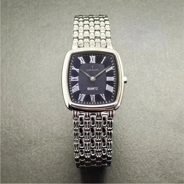 Stainless Steel Women Watches Man Fashion Ultrathin Quartz Watch Lady Gift Watch photo-2