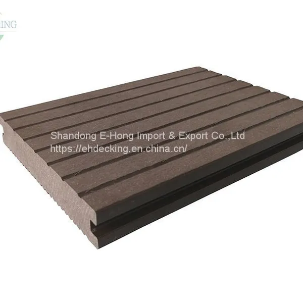 Composite Decking EHA140S25 Solid Composite Decking Wpc Outdoor Decking Wholesale photo-2