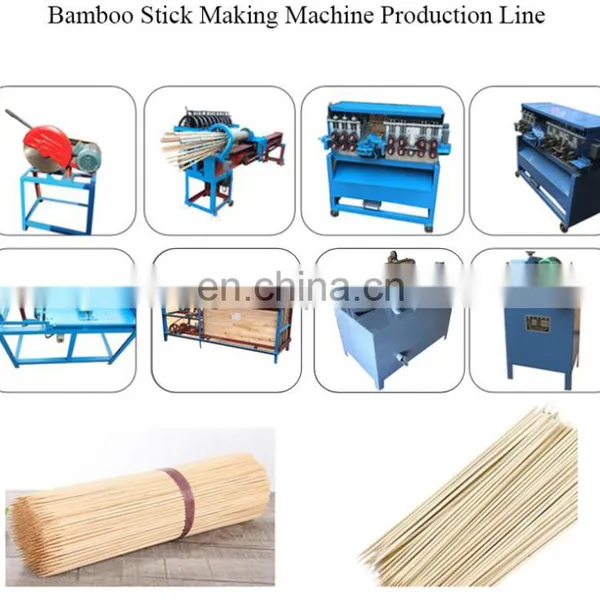 Automatic Tooth Pick Bbq Sticks Maker Wooden Kebab Meat Skewer Bamboo Toothpick Making Machine photo-4
