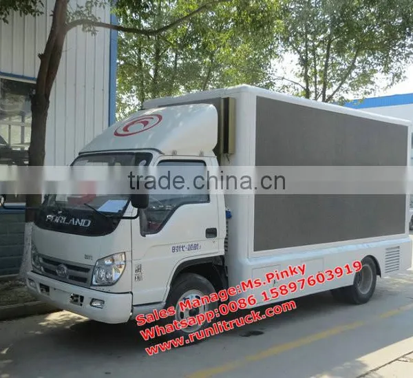 P10 Outdoor full Color LED Display on led mobile advertising trucks for Outdoor Advertising, Media, Shows, Activities RGB Displa