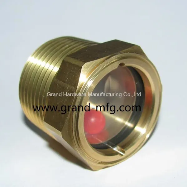 NPT 1/2 Inch Domed Shaped Sight Glass for Truck Radiators Surge Tanks photo-4